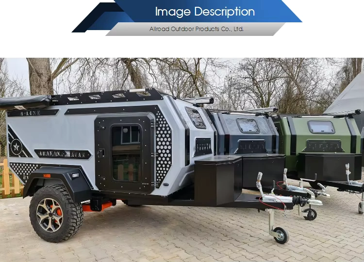 Hot Selling Manufacturers China Mobile Home Travel caravan Tool Box Trailer with Low Price