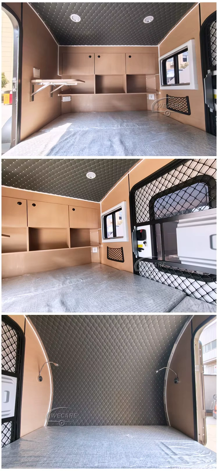 Factory Price Small Camping Caravan Australian Standard Travel Trailer Mini Off Road Teardrop Camper Trailer for Sale