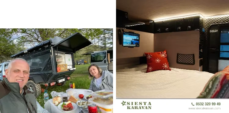 Hot Selling Manufacturers China Mobile Home Travel caravan Tool Box Trailer with Low Price
