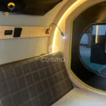 Back To The Future Teardrop Caravan Interior With Reading Light
