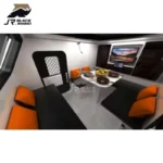 Hardy Off Road Mini Caravan Interior With Dining Area RTT