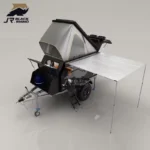 Hardy Off Road Mini Caravan With RTT And Slide Out Kitchen