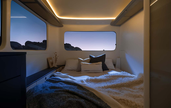 Caravan Warm Interior Night Light