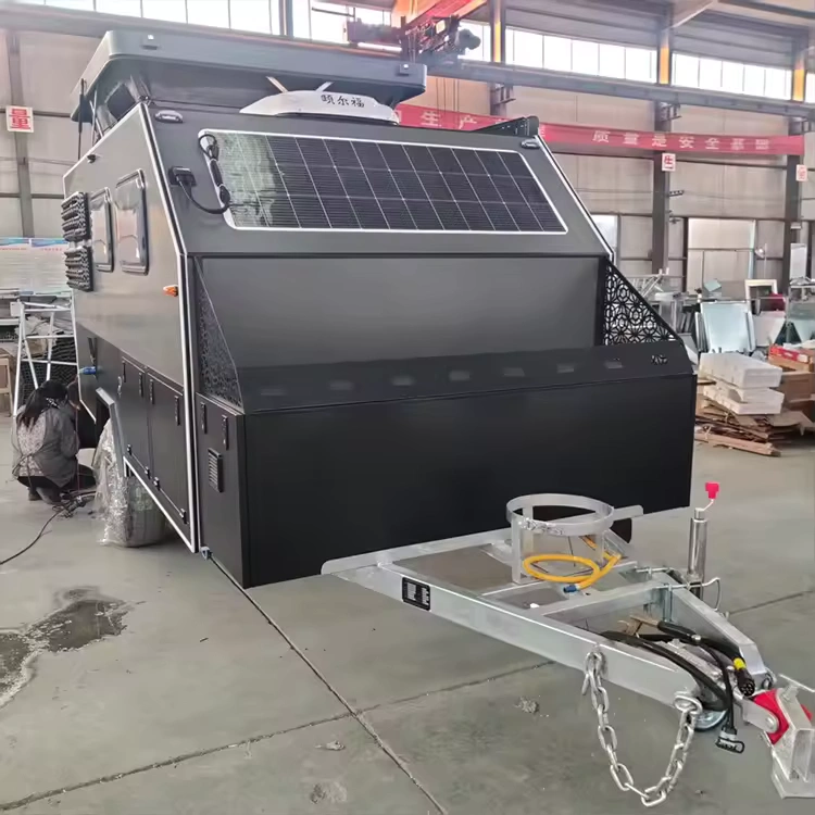 Popup Poppy Mini Hybrid Off Road Camper With Solar Panel