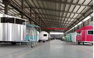 Sally Skadoo Off Road Mini Caravan Interior And Exterior View